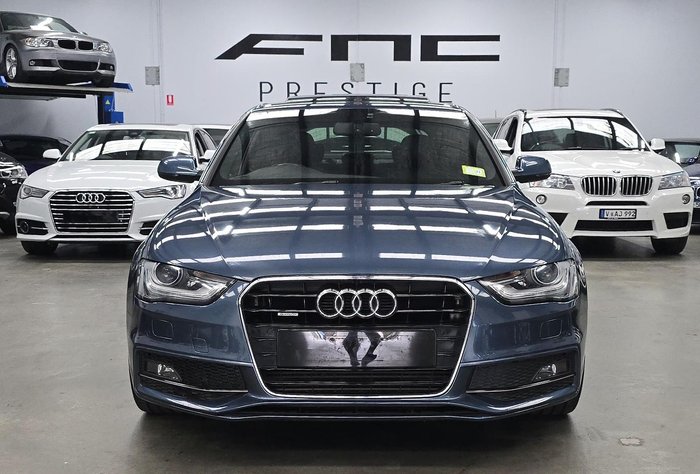 2015 Audi A4 S Line B8 MY15 Four Wheel Drive Utopia Blue