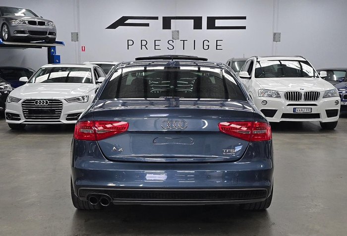 2015 Audi A4 S Line B8 MY15 Four Wheel Drive Utopia Blue