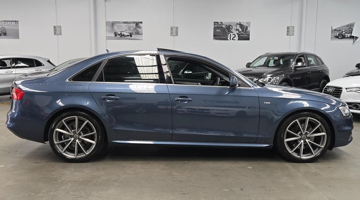 2015 Audi A4 S Line B8 MY15 Four Wheel Drive Utopia Blue