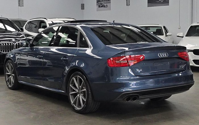 2015 Audi A4 S Line B8 MY15 Four Wheel Drive Utopia Blue