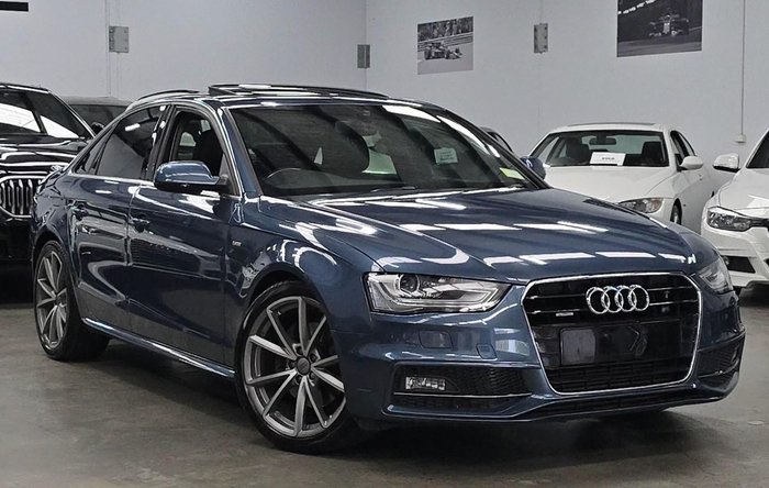 2015 Audi A4 S Line B8 MY15 Four Wheel Drive Utopia Blue