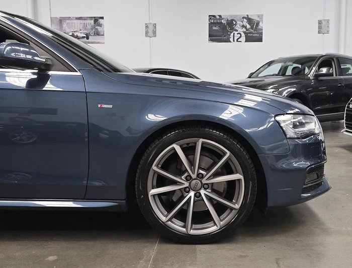 2015 Audi A4 S Line B8 MY15 Four Wheel Drive Utopia Blue