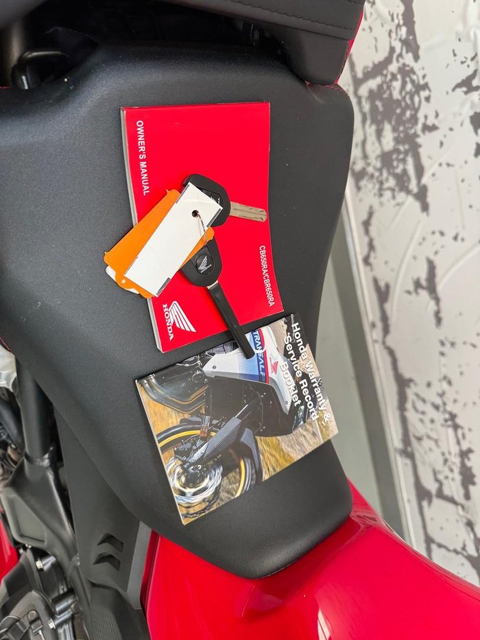 2024 Honda CBR650R ABS CBR 650 Red