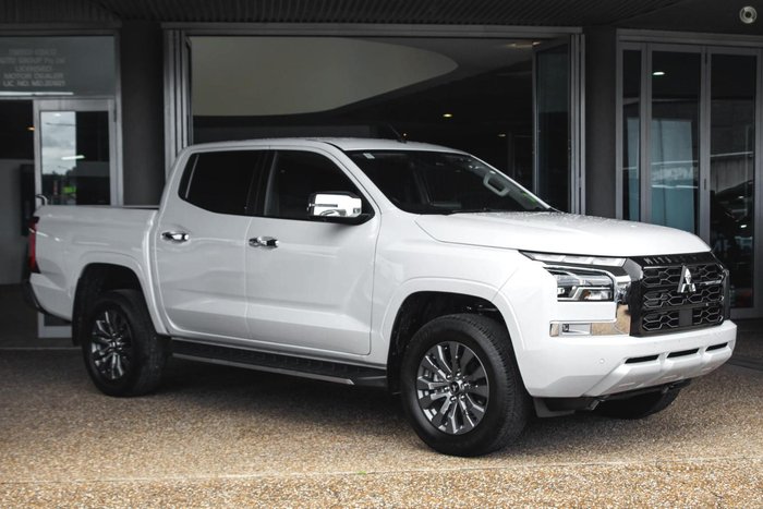 2025 Mitsubishi Triton GLS MV MY25 4X4 Dual Range White Diamond