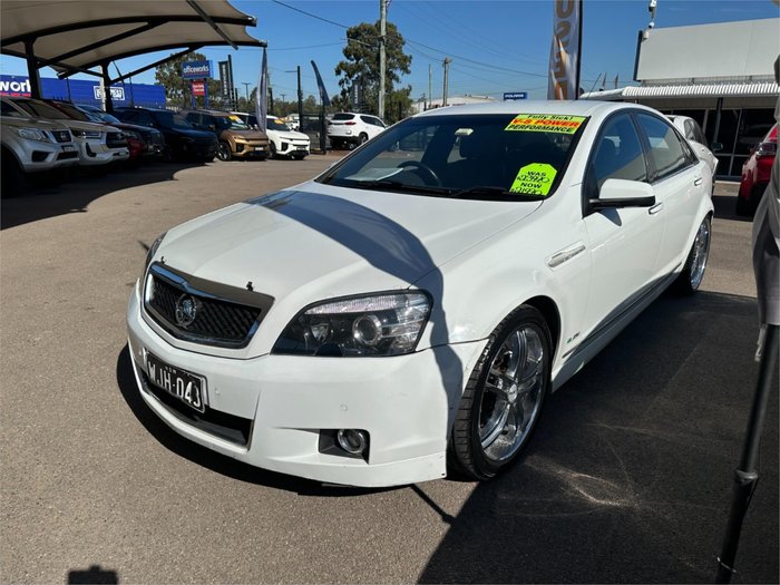2009 HOLDEN CAPRICE WM MY09.5 White