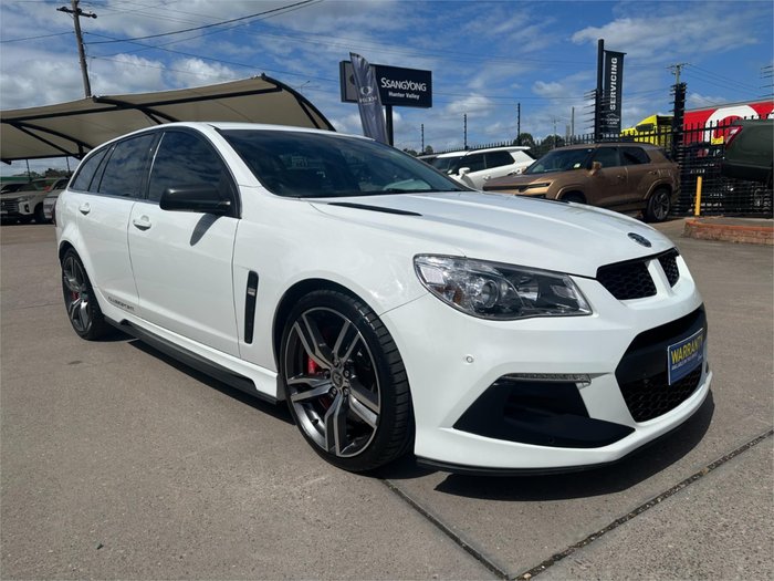 2016 HSV CLUBSPORT R8 TOURER LSA GEN F2 White