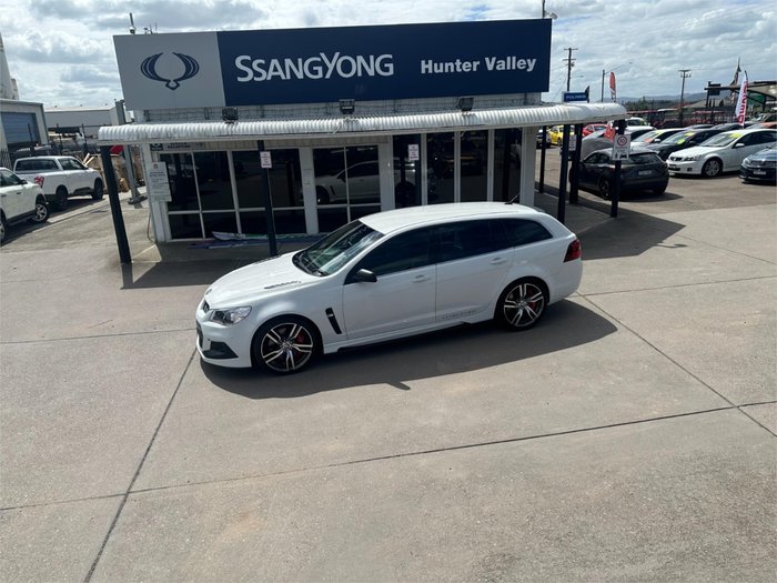 2016 HSV CLUBSPORT R8 TOURER LSA GEN F2 White