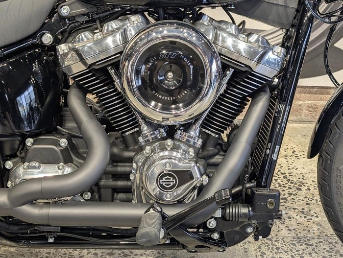 2025 Harley-Davidson Street Bob 117 (FXBB) Softail Black