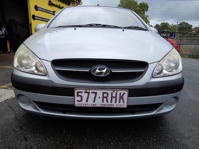 2008 Hyundai Getz S TB MY09 Space Silver