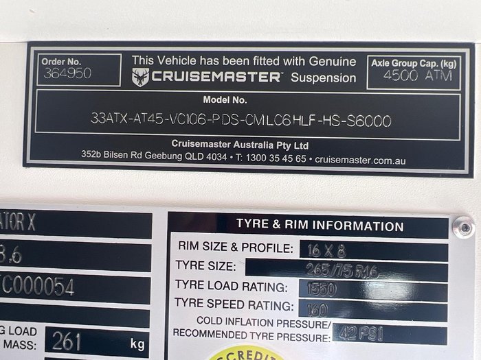 2026 JB Caravans Gator X Front Door Cafe