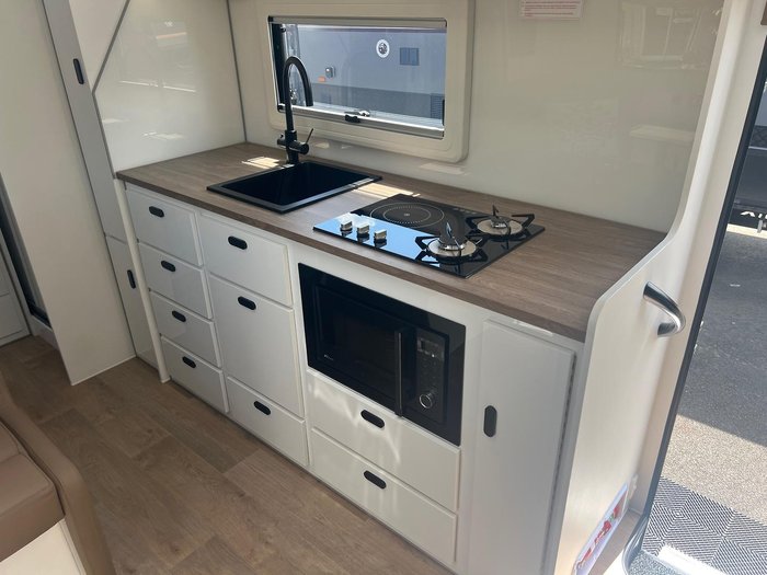 2026 JB Caravans Gator X Front Door Cafe