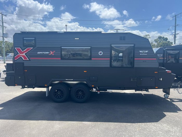 2026 JB Caravans Gator X Front Door Cafe