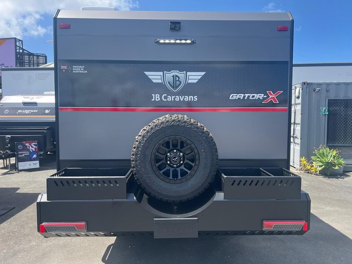 2026 JB Caravans Gator X Front Door Cafe