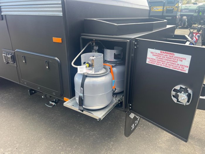 2026 JB Caravans Gator X Front Door Cafe