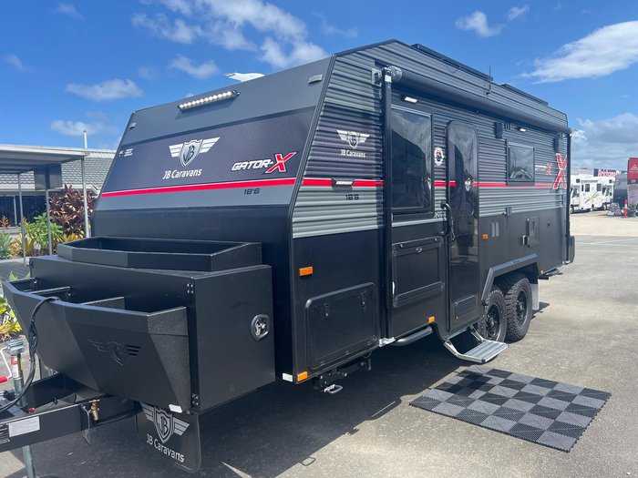2026 JB Caravans Gator X Front Door Cafe