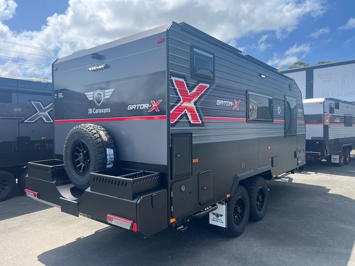 2026 JB Caravans Gator X Front Door Cafe