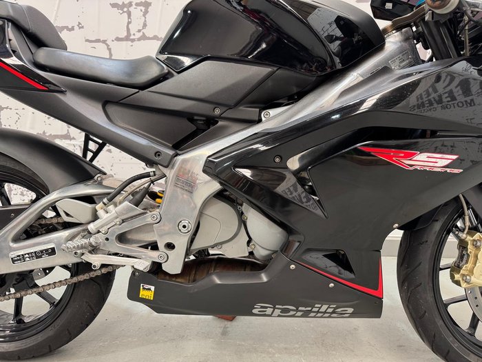 2012 Aprilia RS 125 RS Black
