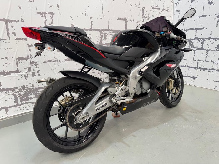 2012 Aprilia RS 125 RS Black