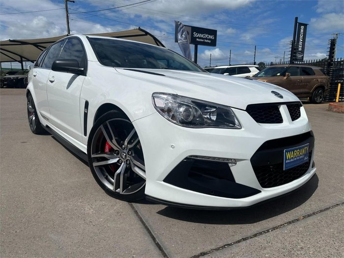 2016 Holden Special Vehicles Clubsport R8 Tourer LSA GEN-F2 MY16 Heron White
