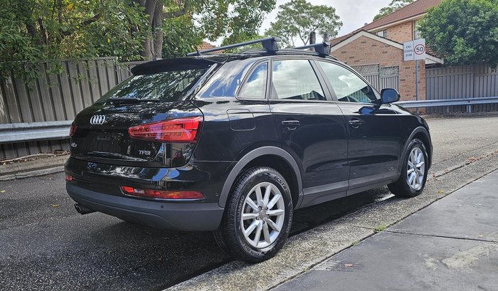 2017 Audi Q3 TFSI 8U MY17 Brilliant Black