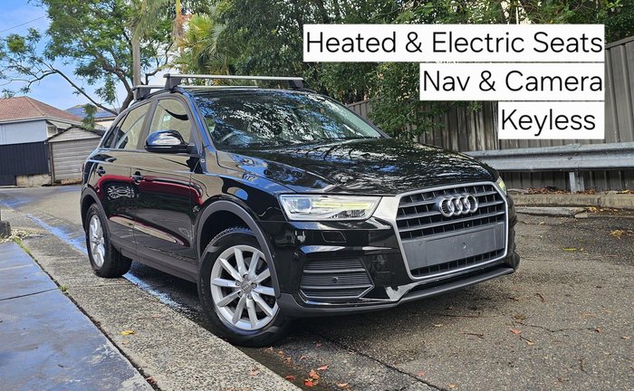 2017 Audi Q3 TFSI 8U MY17 Brilliant Black