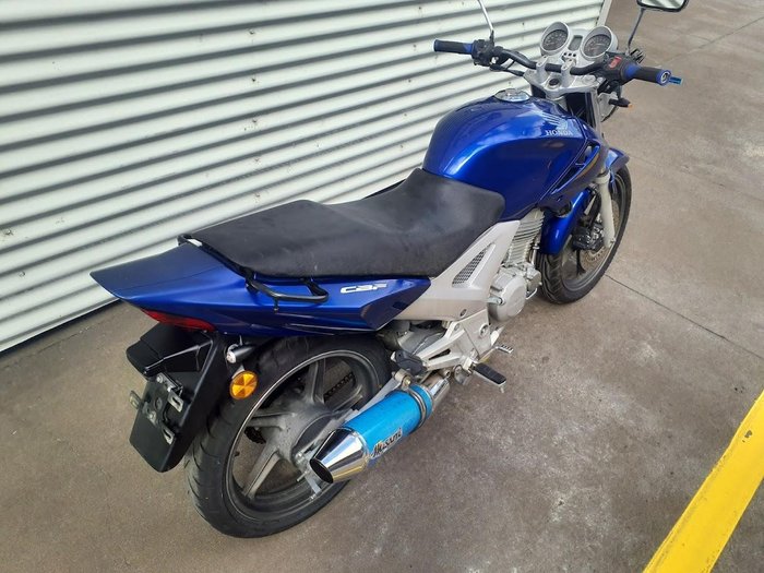 2006 Honda CBF250 CBF Blue