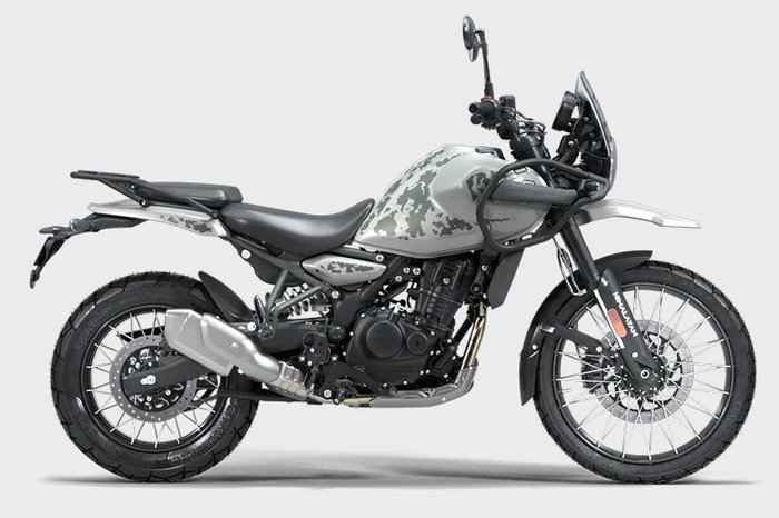 2025 Royal Enfield Himalayan 450 Himalayan White