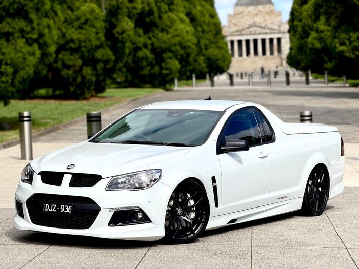 2014 Holden Special Vehicles Maloo R8 GEN-F MY14 Heron White