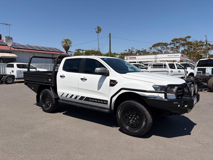2022 Ford Ranger XLS PX MkIII MY21.75 4X4 Dual Range Arctic White