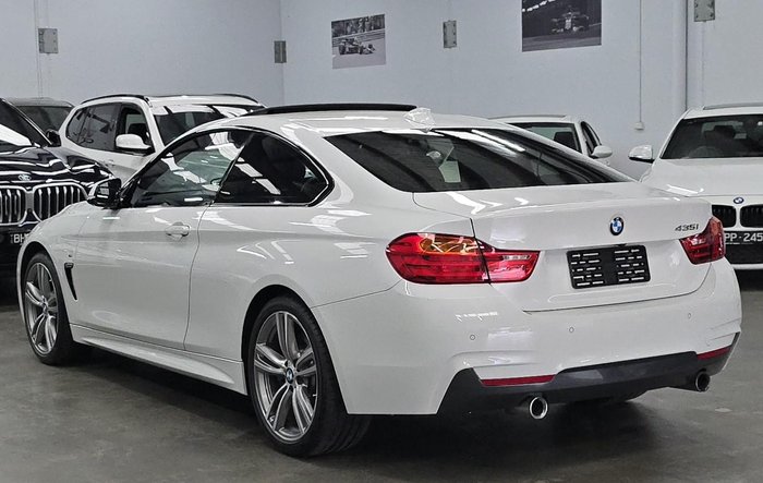 2014 BMW 4 Series 435i F32 Alpine White