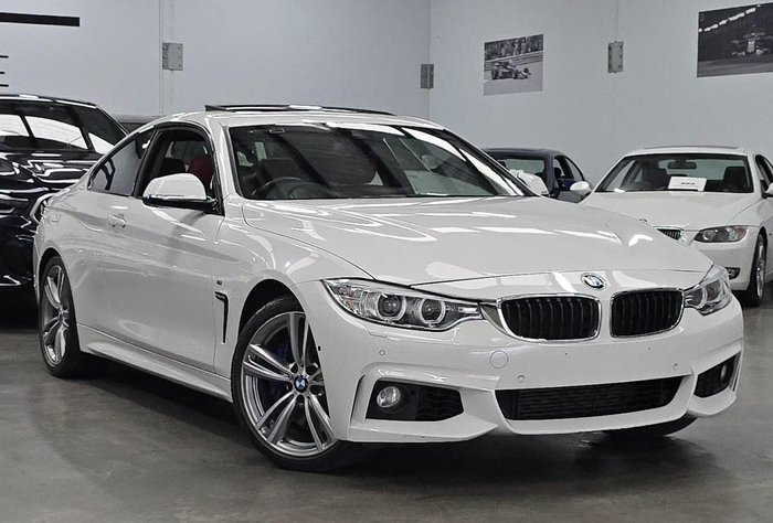 2014 BMW 4 Series 435i F32 Alpine White