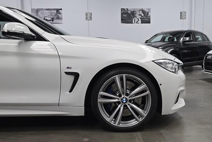 2014 BMW 4 Series 435i F32 Alpine White