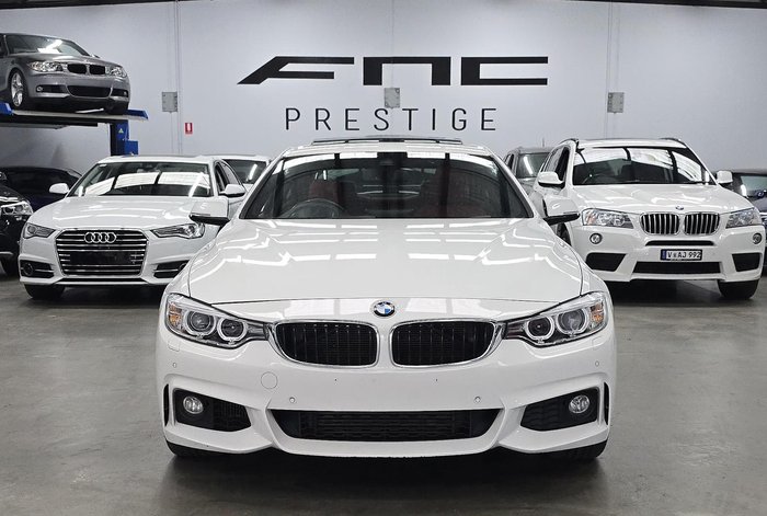 2014 BMW 4 Series 435i F32 Alpine White