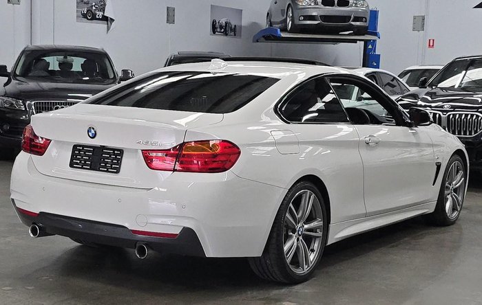 2014 BMW 4 Series 435i F32 Alpine White