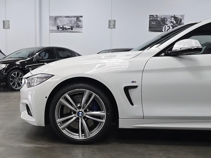 2014 BMW 4 Series 435i F32 Alpine White