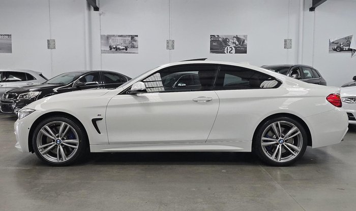2014 BMW 4 Series 435i F32 Alpine White