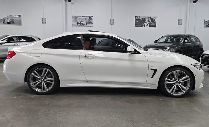 2014 BMW 4 Series 435i F32 Alpine White
