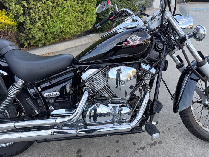 2007 Yamaha XVS250 V-STAR Black