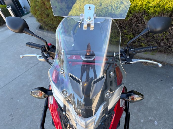 2017 Honda CB500X Red