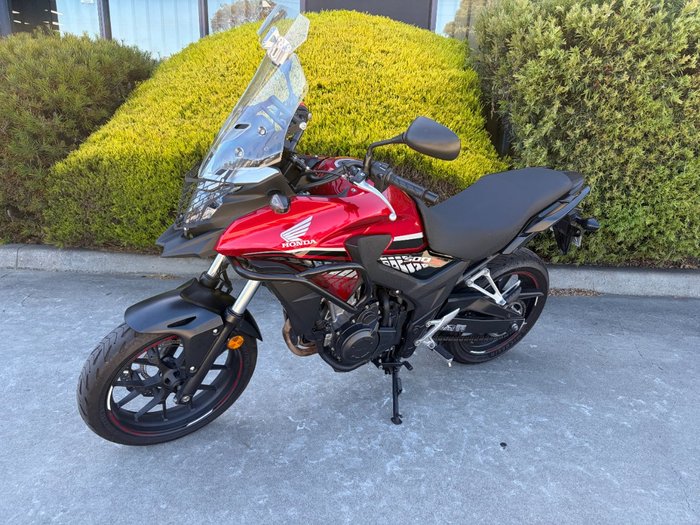2017 Honda CB500X Red