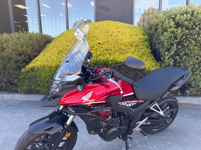 2017 Honda CB500X Red