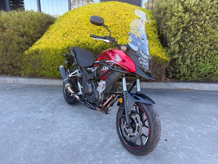 2017 Honda CB500X Red