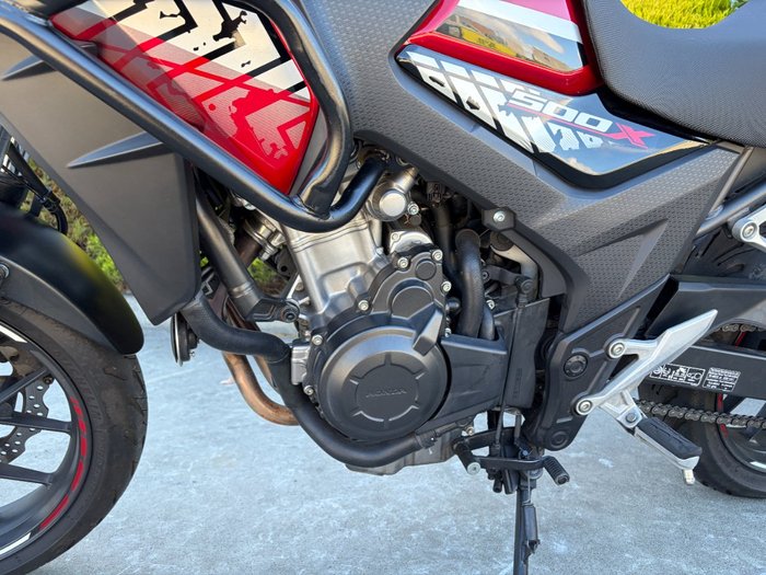 2017 Honda CB500X Red