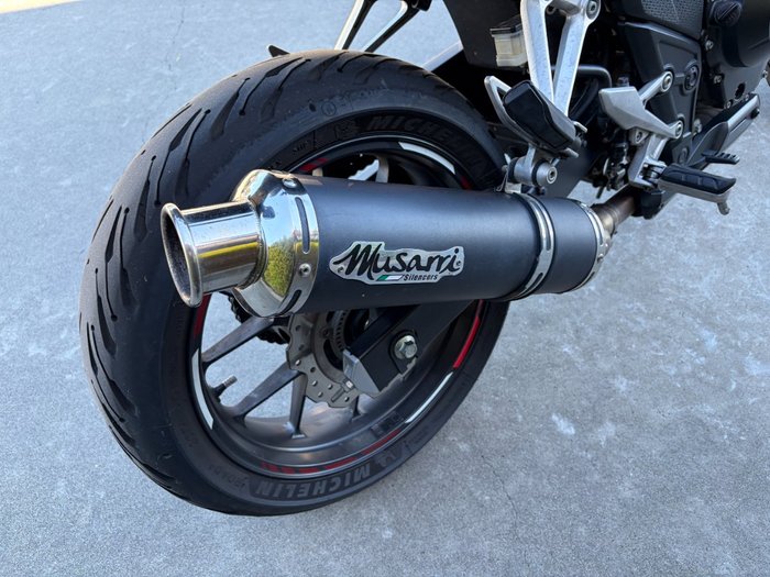 2017 Honda CB500X Red