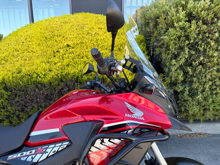 2017 Honda CB500X Red