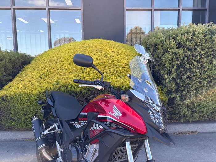 2017 Honda CB500X Red