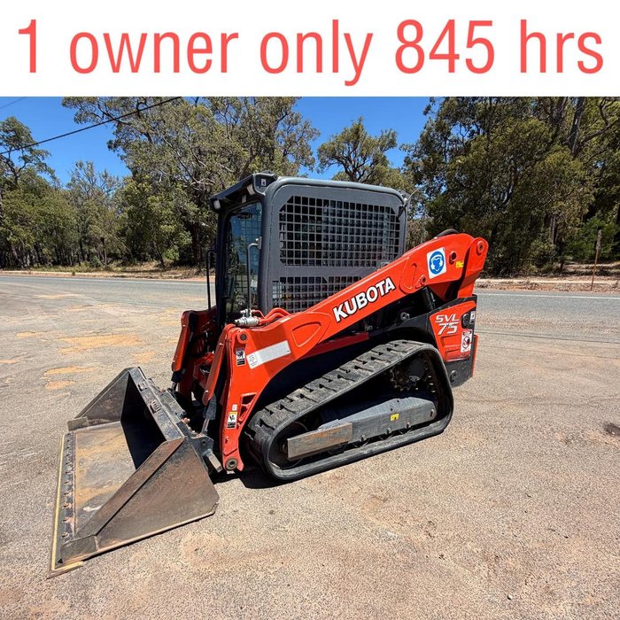 2015 Kubota Svl75 Track Machine