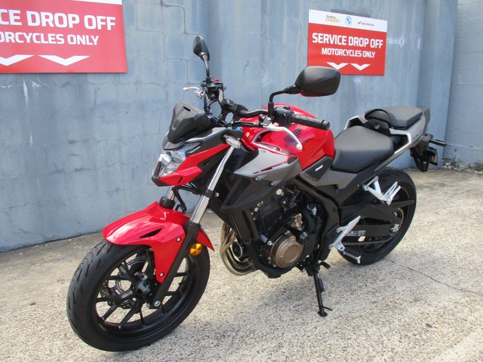 2021 Honda CB500FA (ABS) RED