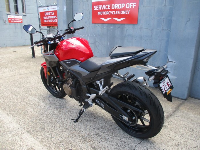 2021 Honda CB500FA (ABS) RED