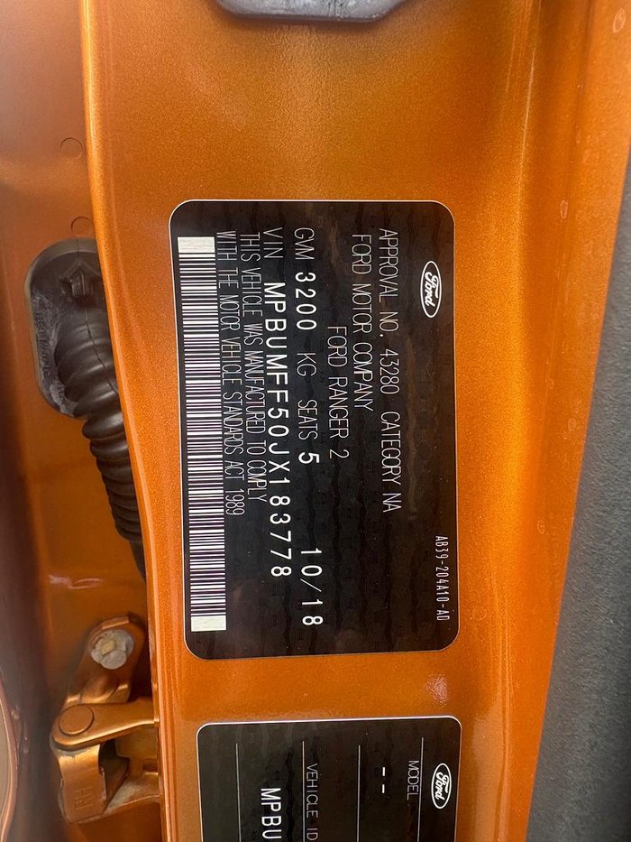 2019 Ford Ranger Wildtrak